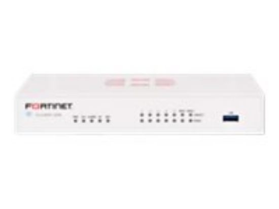 Bilde av Fortinet FortiGate 51E - UTM Bundle - sikkerhetsapparat - med 3-års FortiCare 8X5 Enhanced Support + 3-års FortiGuard - GigE - skrivebord
