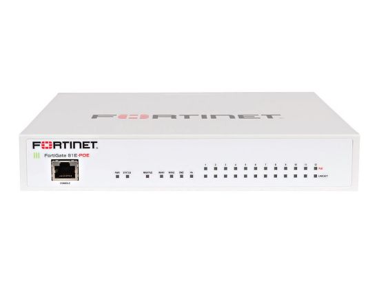 Bilde av Fortinet FortiGate 80E-POE - Sikkerhetsapparat - 12 porter - GigE - AC 100 - 240 V - skrivebord