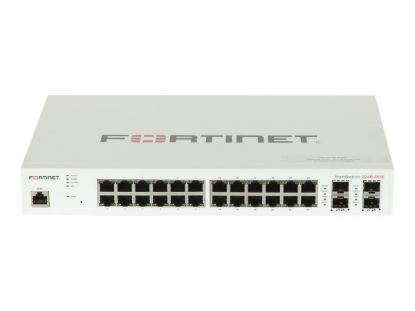 Bilde av Fortinet FortiSwitch 224E-POE - Switch - L3 - Styrt - 12 x 10/100/1000 (PoE+) + 12 x 10/100/1000 + 4 x Gigabit SFP - rackmonterbar - PoE+ (180 W)