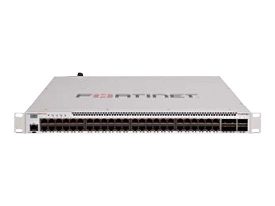 Bilde av Fortinet FortiSwitch 548D - Switch - Styrt - 48 x 10/100/1000 (PoE+) + 4 x 10 Gigabit SFP+ + 2 x 40 Gigabit QSFP+ - rackmonterbar - PoE+ (750 W)