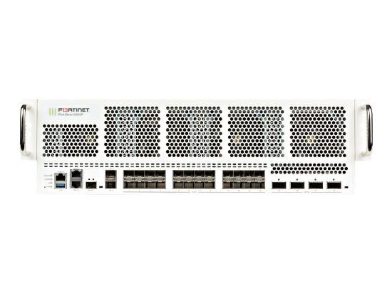 Bilde av Fortinet FortiGate 6300F - Sikkerhetsapparat - 40 Gigabit LAN, 100 Gigabit Ethernet, 25 Gigabit LAN - 3U - rackmonterbar