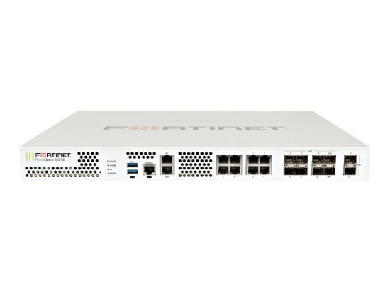 Bilde av Fortinet FortiGate 601E - Sikkerhetsapparat - 10 GigE - 1U - rackmonterbar