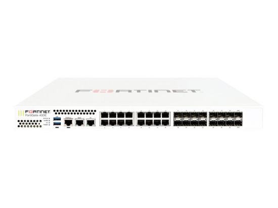 Bilde av Fortinet FortiGate 400E - UTM Bundle - sikkerhetsapparat - med 5-års FortiCare 24X7 Service + 5-års FortiGuard - 1GbE - 1U - rackmonterbar