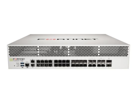 Bilde av Fortinet FortiGate 1100E - Sikkerhetsapparat - med 3-års UTM Protection Bundle - 10 GigE, 40 Gigabit LAN, 25 Gigabit LAN - 2U - rackmonterbar