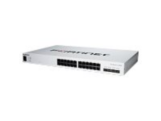 Bilde av Fortinet FortiSwitch 424e - Switch - L3 - Styrt - 24 x 10/100/1000 + 4 x 1 Gigabit / 10 Gigabit SFP+ - rackmonterbar