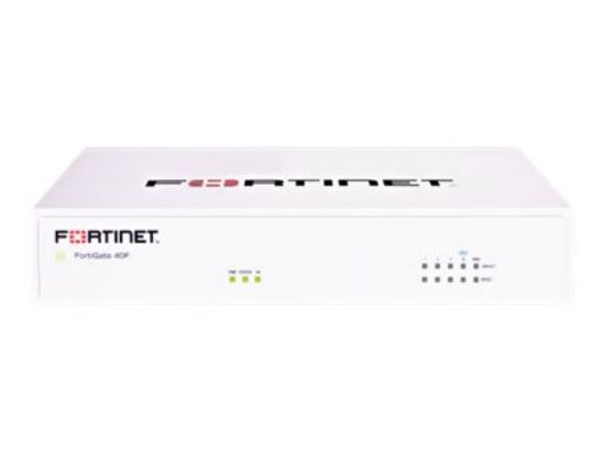 Bilde av Fortinet FortiGate 40F - Sikkerhetsapparat - med 1-års 24x7 FortiCare and FortiGuard Unified (UTM) Protection - GigE - skrivebord