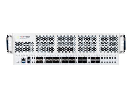 Bilde av Fortinet FortiGate 4200F - Sikkerhetsapparat - med 1-års FortiCare 24X7 Comprehensive Support + 1-års FortiGuard - 40 Gigabit LAN, 100 Gigabit Ethernet, 25 Gigabit LAN - 3U - rackmonterbar