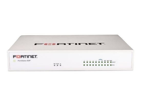 Bilde av Fortinet FortiGate 60F - Low Encryption - sikkerhetsapparat - 10 GigE - skrivebord