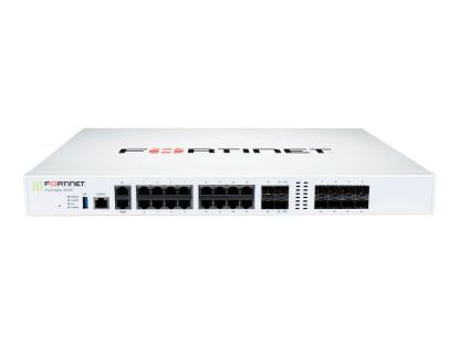 Bilde av Fortinet FortiGate 200F - Sikkerhetsapparat - med 1 year 24x7 FortiCare Support + 1 year FortiGuard Unified Threat Protection (UTP) - GigE - 1U - rackmonterbar