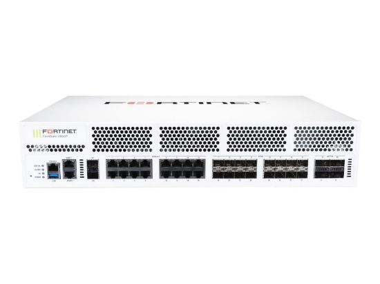 Bilde av Fortinet FortiGate 2600F - Sikkerhetsapparat - med 3-års 24x7 FortiCare og FortiGuard Unified (UTM) Protection - 40 Gigabit LAN, 100 Gigabit Ethernet, 25 Gigabit LAN - 2U - rackmonterbar