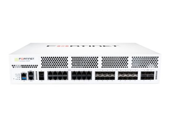 Bilde av Fortinet FortiGate 2600F - Sikkerhetsapparat - med 5 years 24x7 FortiCare and FortiGuard Unified (UTM) Protection - 40 Gigabit LAN, 100 Gigabit Ethernet, 25 Gigabit LAN - 2U - rackmonterbar