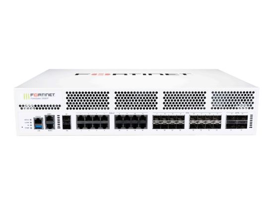 Bilde av Fortinet FortiGate 2601F - Sikkerhetsapparat - med 1 year 24x7 FortiCare Support + 1 year FortiGuard Unified Threat Protection (UTP) - 40 Gigabit LAN, 100 Gigabit Ethernet, 25 Gigabit LAN - 2U - rackmonterbar