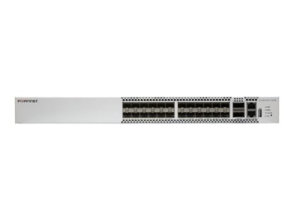 Bilde av Fortinet FortiSwitch 1024E - Switch - Styrt - 24 x 1 Gigabit / 10 Gigabit SFP+ + 2 x 100 Gigabit QSFP28 - front til bakside-luftflyt - rackmonterbar