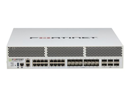 Bilde av Fortinet FortiGate 3000F - Sikkerhetsapparat - 40 Gigabit LAN, 100 Gigabit Ethernet, 25 Gigabit LAN - 2U - rackmonterbar