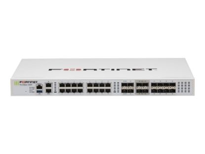 Bilde av Fortinet FortiGate 401F - Sikkerhetsapparat - med 1 year FortiCare Premium Support + 1 year FortiGuard Unified Threat Protection (UTP) - 10 GigE - front og side til bakside - 1U - rackmonterbar - for FortiGate 401F