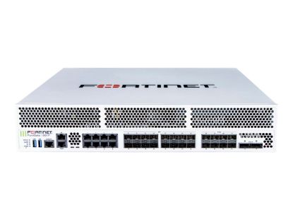 Bilde av Fortinet FortiGate 1000F - Sikkerhetsapparat - med 5 years 24x7 FortiCare Support + 5 years FortiGuard Unified Threat Protection (UTP) - 40 Gigabit LAN, 100 Gigabit Ethernet, 5 GigE, 2.5 GigE, 25 Gigabit LAN - front til bakside-luftflyt - 2U - rackmonterbar