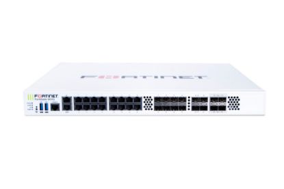 Bilde av FortiGate-901G 4x 25G SFP28 slots, 4 x 10GE SFP+ slots, 17 x GE RJ45 ports (including 1 x MGMT port, 16 x switch ports), 1 X 2.5G HA port, 8 x GE SFP slots, SPU NP7 and CP9 hardware accelerated, 2x 480GB onboard SSD storage, dual AC PSU.