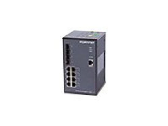 Bilde av Fortinet FortiSwitch Rugged 112D-POE - Switch - 8 x 10/100/1000 (PoE+) + 4 x kombo-Gigabit SFP - DIN-skinnemonterbar, veggmonterbar - PoE+