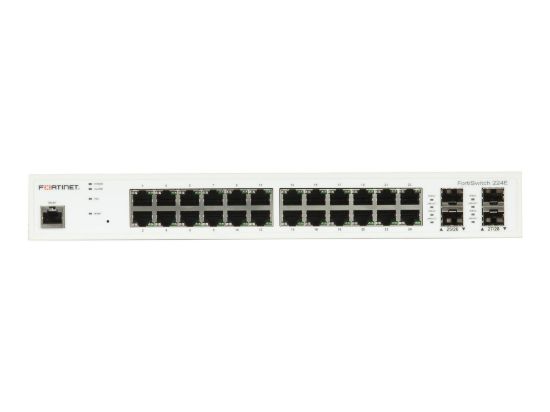 Bilde av Fortinet FortiSwitch 224E - Switch - L3 - Styrt - 24 x 10/100/1000 + 4 x Gigabit SFP - rackmonterbar