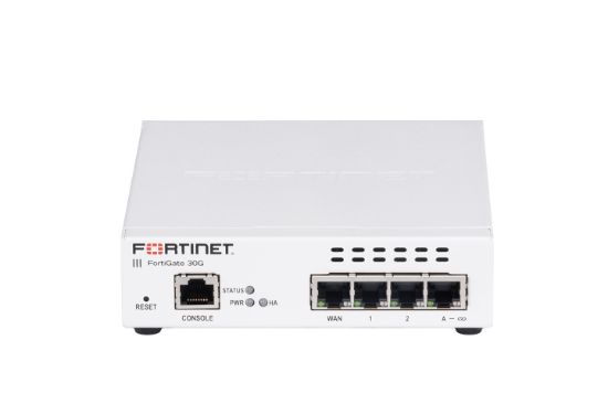 Bilde av Fortinet FortiGate 30G - Sikkerhetsapparat - med 5 years FortiCare Premium Support + 5 years FortiGuard Enterprise Protection - 1GbE - skystyring - skrivebord