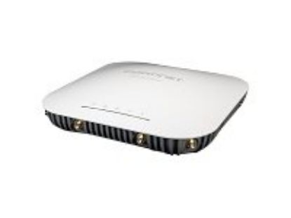 Bilde av FortiAP-U433F Indoor Wireless Universal AP - Tri radio (2x 802.11 a/b/g/n/ac/ax, 4x4 MIMO and 1x 802.11 a/b/g/n/ac Wave 2, 2x2 MU-MIMO), external antennas included, 1x 100/1000/2500 Base-T RJ45, 1x 10/100/1000 Base-T RJ45, BT/BLE, 1x Type A USB, 1x RS-232 RJ45 Serial Port. Ceiling/wall mount kit included.For power order: 802.3at PoE injector GPI-130. Optional DC power adaptor SKU SP-FAP43F-PA-X-5.