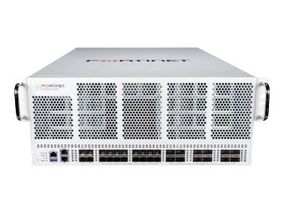 Bilde av FortiGate-4401F-LENC 12x 100GE/40GE QSFP28 slots and 18x 25GE/10GE SFP28 slots, 2 x GE RJ45 Management Ports, SPU NP7 and CP9 hardware accelerated, and 4 AC power supplies