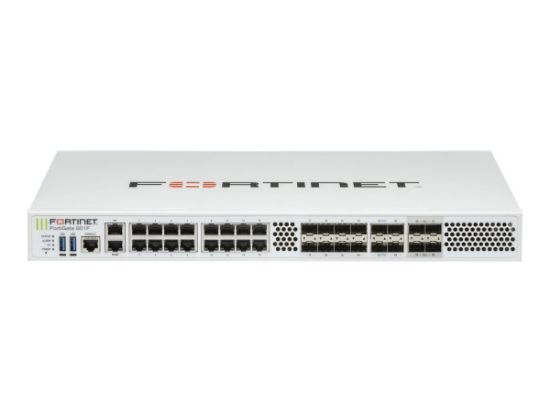 Bilde av FortiGate-600F-LENC 4x 25G SFP28 slots, 4 x 10GE SFP+ slots, 18 x GE RJ45 ports (including 1 x MGMT port, 1 X HA port, 16 x switch ports), 8 x GE SFP slots, SPU NP7 and CP9 hardware accelerated, dual AC power supplies