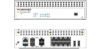 Bilde av FortiGate-80F-DSL Hardware plus 1 Year FortiCare Premium and FortiGuard Unified Threat Protection (UTP)