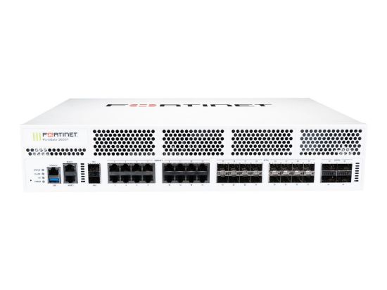 Bilde av FortiGate-2600F-DC Hardware plus 5 Year Hardware plus FortiCare Premium and FortiGuard Enterprise Protection