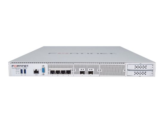 Bilde av FortiSandbox-1500G Sandboxing Appliance - 4 x GE RJ45, 2 x 10GbE SFP+ Slots, redundant PSU, 1 Win11, 1 Win10, 1 Office21. Upgradable to max 28 VMs.