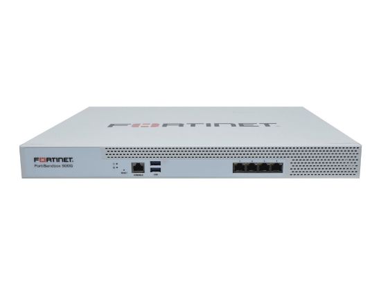 Bilde av FortiSandbox-500G Sandboxing Appliance - 4 GE RJ45, 1 Win11, 1 Win10, 1 Office21. Upgradable to max 14 VMs.