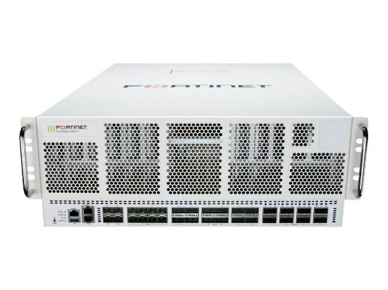 Bilde av Fortinet FortiGate 4801F-DC-NEBS - Sikkerhetsapparat - 25GbE, 40GbE, 50GbE, 100GbE, 200GbE, 400GbE - Bluetooth - front til bakside-luftflyt - 4U - skystyring - rackmonterbar