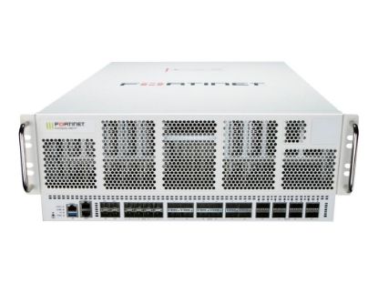 Bilde av Fortinet FortiGate 4801F-NEBS - Sikkerhetsapparat - med 5 års FortiCare Premium Support + 5 års FortiGuard Unified Threat Protection (UTP) - 25GbE, 40GbE, 50GbE, 100GbE, 200GbE, 400GbE - Bluetooth - front til bakside-luftflyt - 4U - skystyring - rackmonterbar