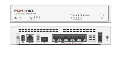 Bilde av FortiGate-51G-SFP-PoE Hardware plus 5 Year FortiCare Premium and FortiGuard Unified Threat Protection (UTP)