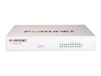 Bilde av Fortinet FortiGate 60F - High Availability - sikkerhetsapparat - 1GbE - skystyring - må kjøpes i par - skrivebord