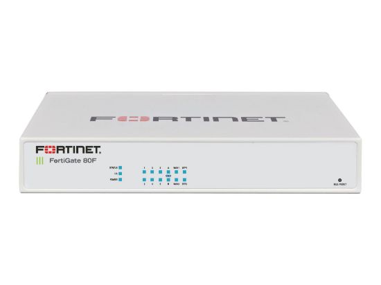 Bilde av Fortinet FortiGate 80F - High Availability - sikkerhetsapparat - 1GbE - Bluetooth - skystyring - må kjøpes i par desktop / wall mountable
