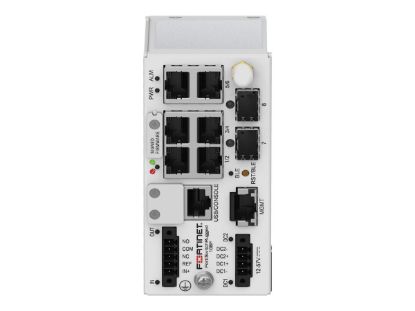 Bilde av Fortinet FortiSwitch Rugged 108F - Switch - Styrt - 6 x 10/100/1000 + 2 x 100/1000 SFP - DIN-skinnemonterbar