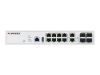 Bilde av Fortinet FortiSwitch 110G-FPOE - Switch - Styrt - 2 x 10/100/1000/2.5G/5G (PoE++) + 8 x 10/100/1000/2.5G (PoE+) + 2 x 10 Gigabit SFP+ - luftflyt fra side til bakside - stasjonær - PoE++ (200 W)