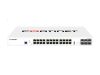 Bilde av Fortinet FortiSwitch 124G - Switch - Styrt - 24 x 10/100/1000/2.5G + 6 x 1 Gigabit / 10 Gigabit SFP+ - luftflyt fra side til bakside - rackmonterbar