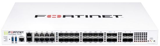 Bilde av Fortinet FortiGate 701G - Sikkerhetsapparat - 2.5GbE, 5GbE, 10GbE, 25GbE - front og side til bakside - 1U - rackmonterbar